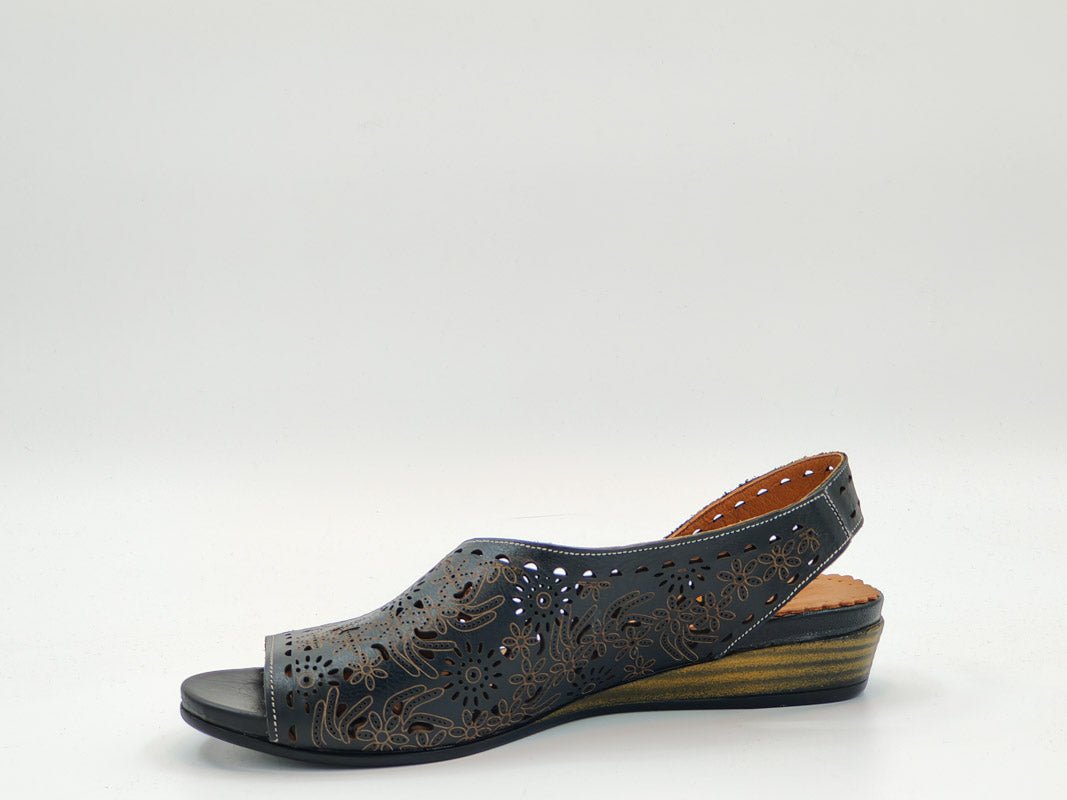 Sandale Dama Piele Naturala De Vitel Claudio Casini Cart 738 /N - Claudio Casini - amely.ro