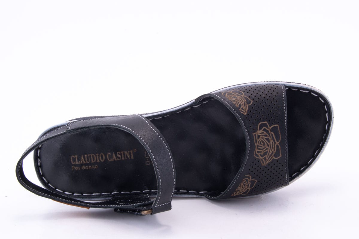 Sandale Dama Piele Naturala De Vitel Claudio Casini Cart 903 /N - Claudio Casini - amely.ro