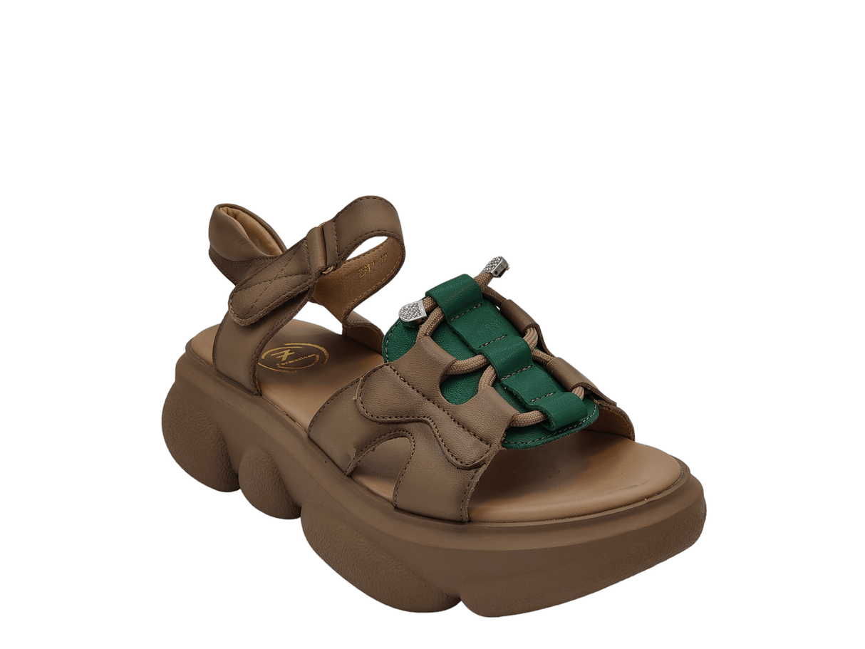 Sandale Dama Piele Naturala FRANKY FENI 2317bej - Franky - amely.ro