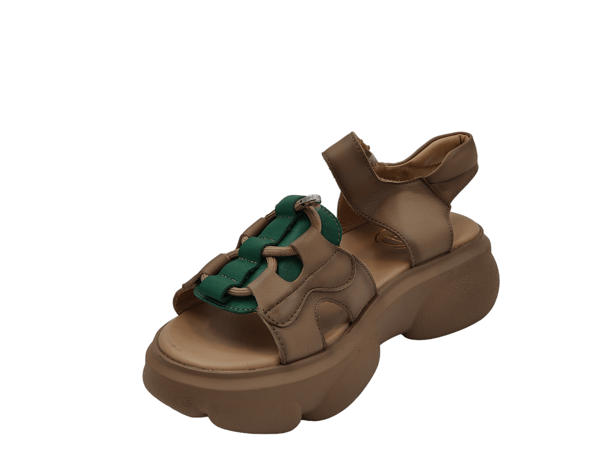 Sandale Dama Piele Naturala FRANKY FENI 2317bej - Franky - amely.ro