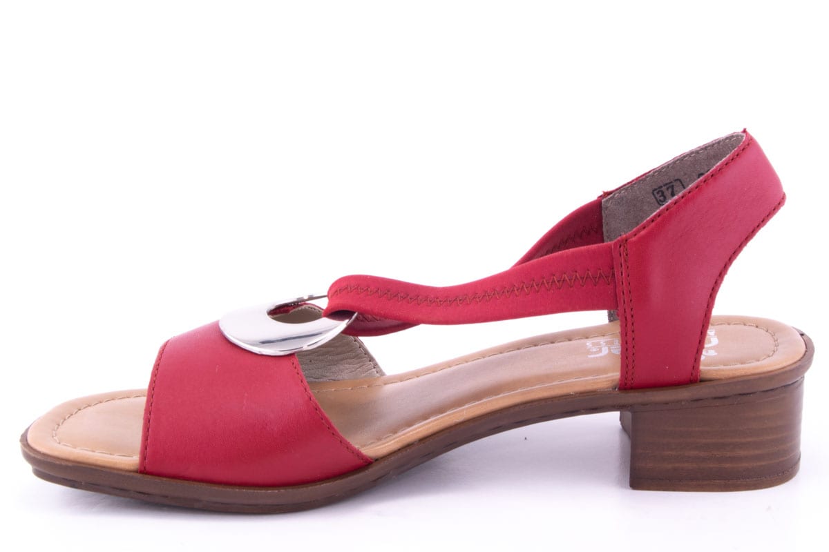 Sandale Dama Piele Naturala Rieker Riek 62662 /Rs - Rieker - amely.ro