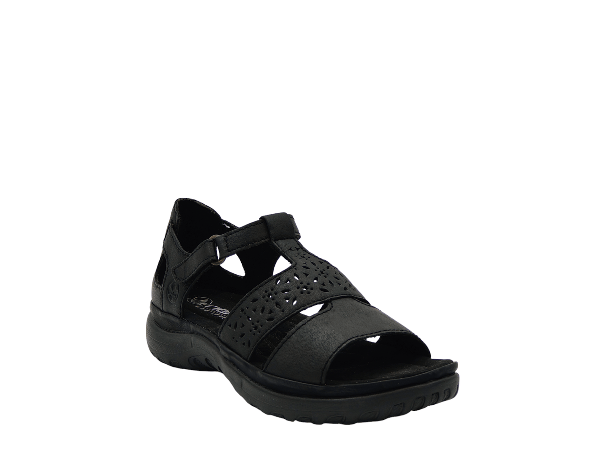 Sandale Dama Piele Naturala Rieker RIEK 64865 - Rieker - amely.ro