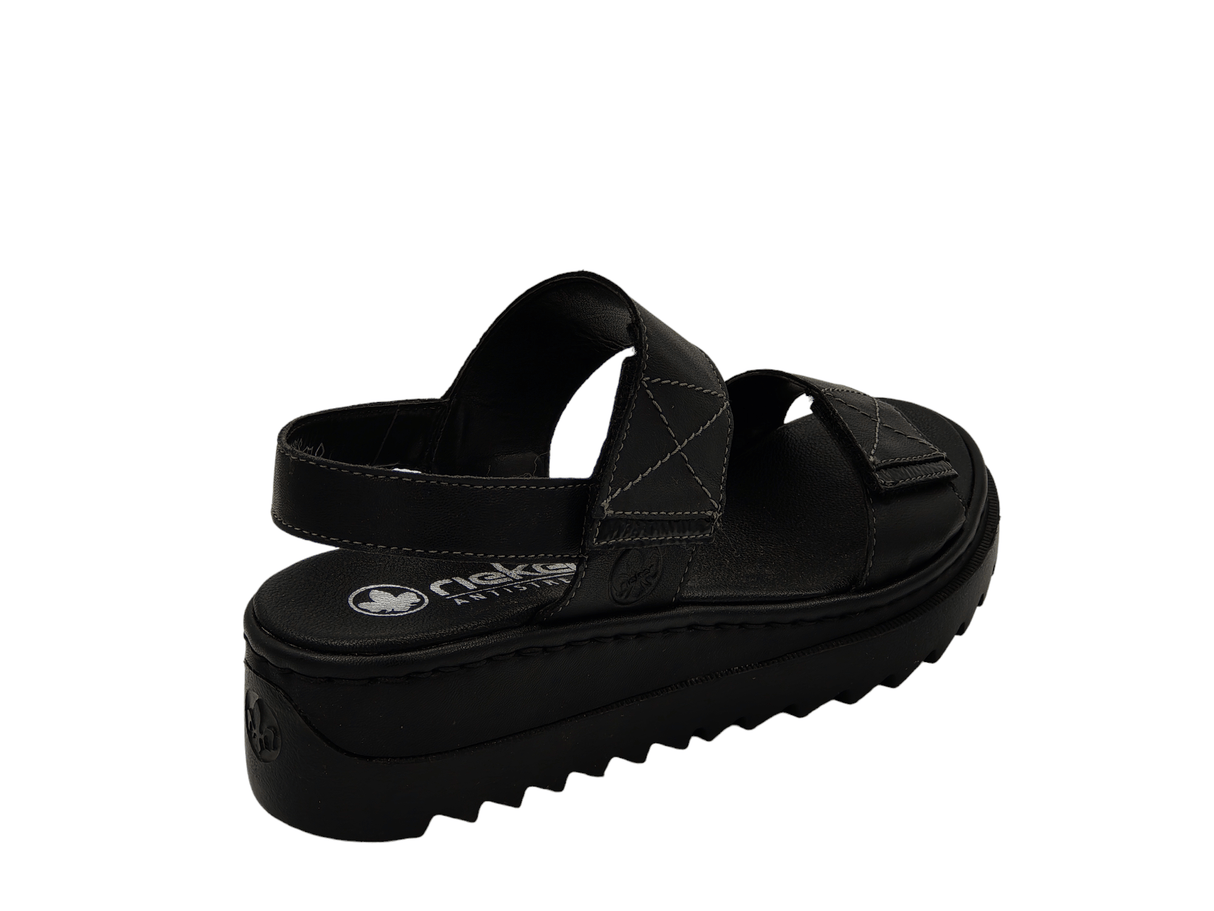 Sandale Dama Piele Naturala Rieker RIEK V4475 - Rieker - amely.ro