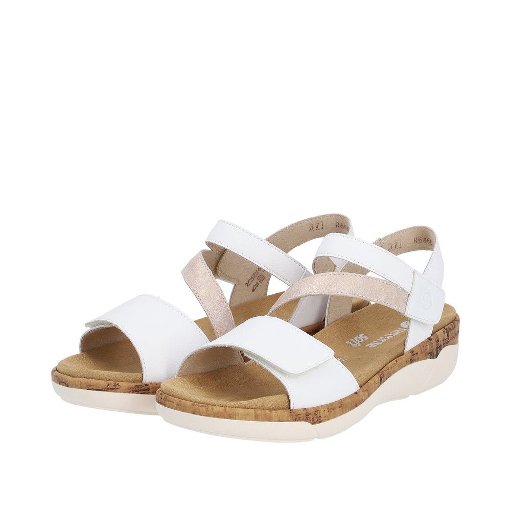 Sandale din Piele Naturala Remonte R6860 - 80 - Rieker - amely.ro