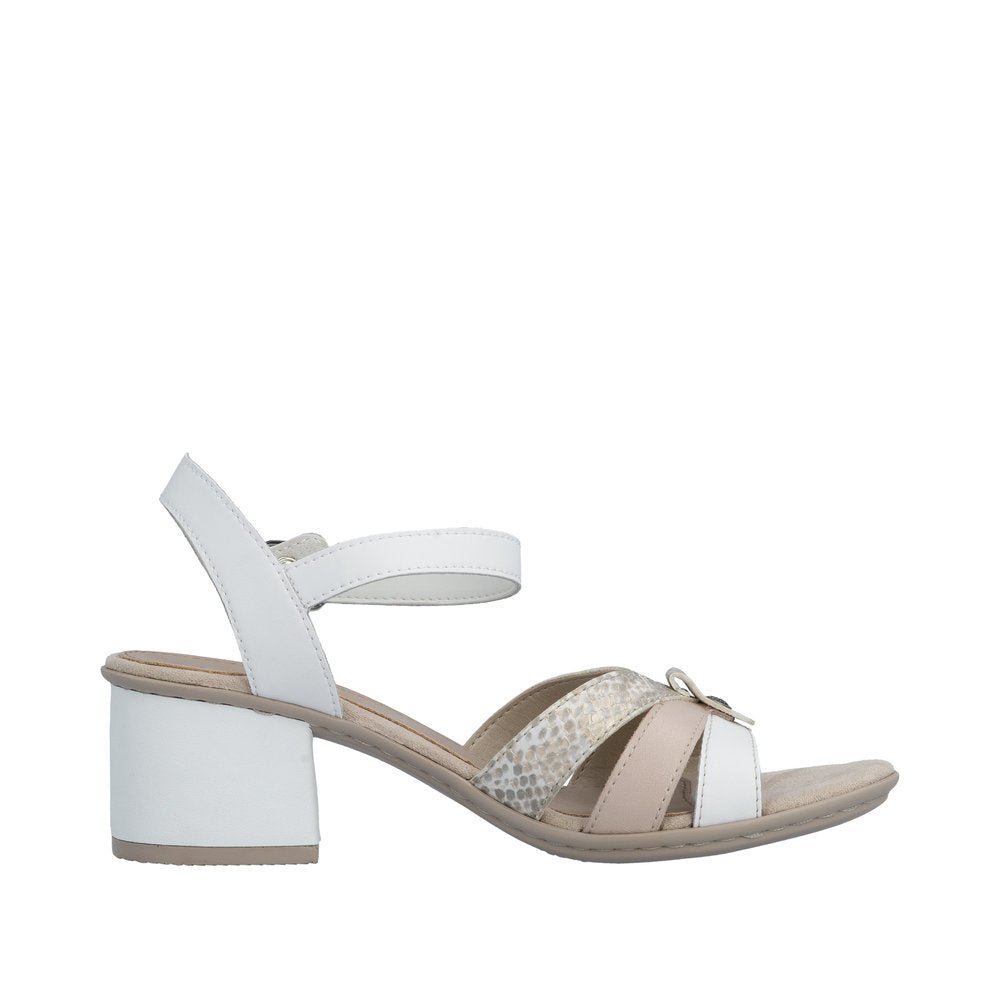 Sandale din Piele Naturala Rieker 64663 - 90 - Rieker - amely.ro