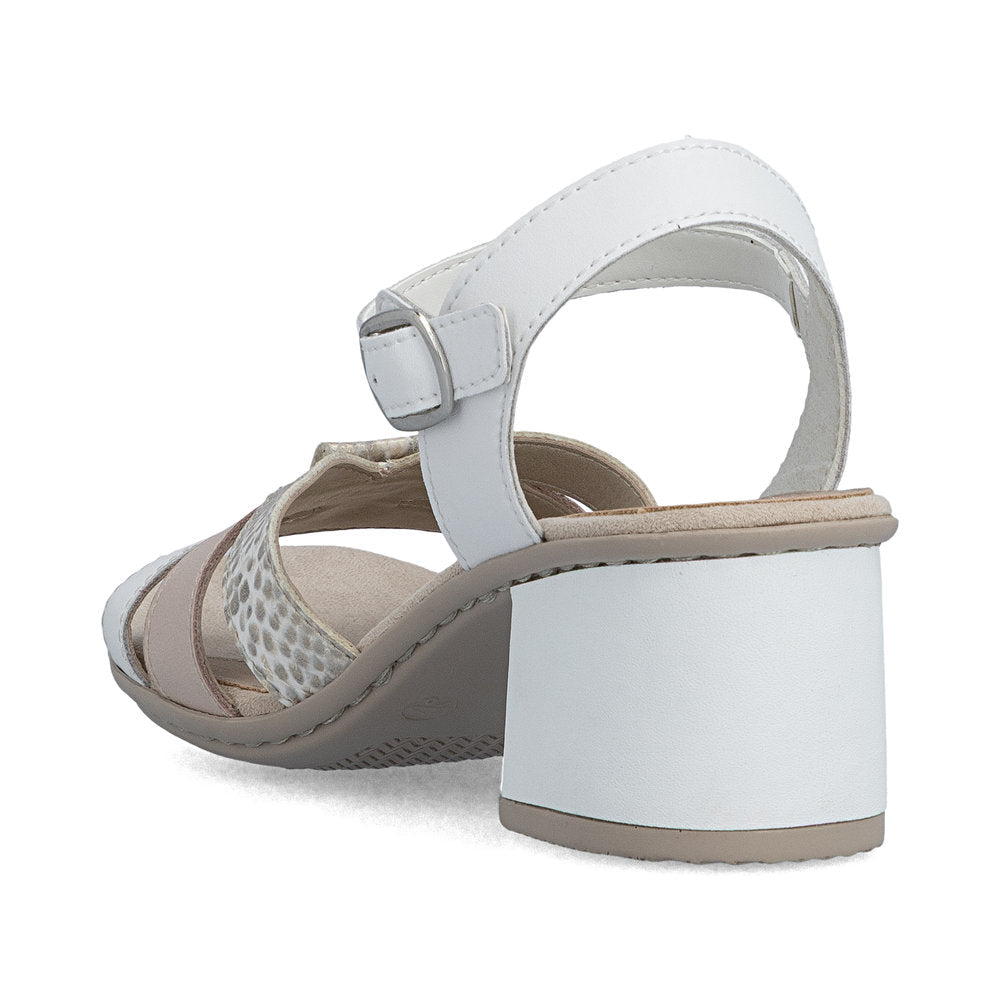 Sandale din Piele Naturala Rieker 64663 - 90 - Rieker - amely.ro