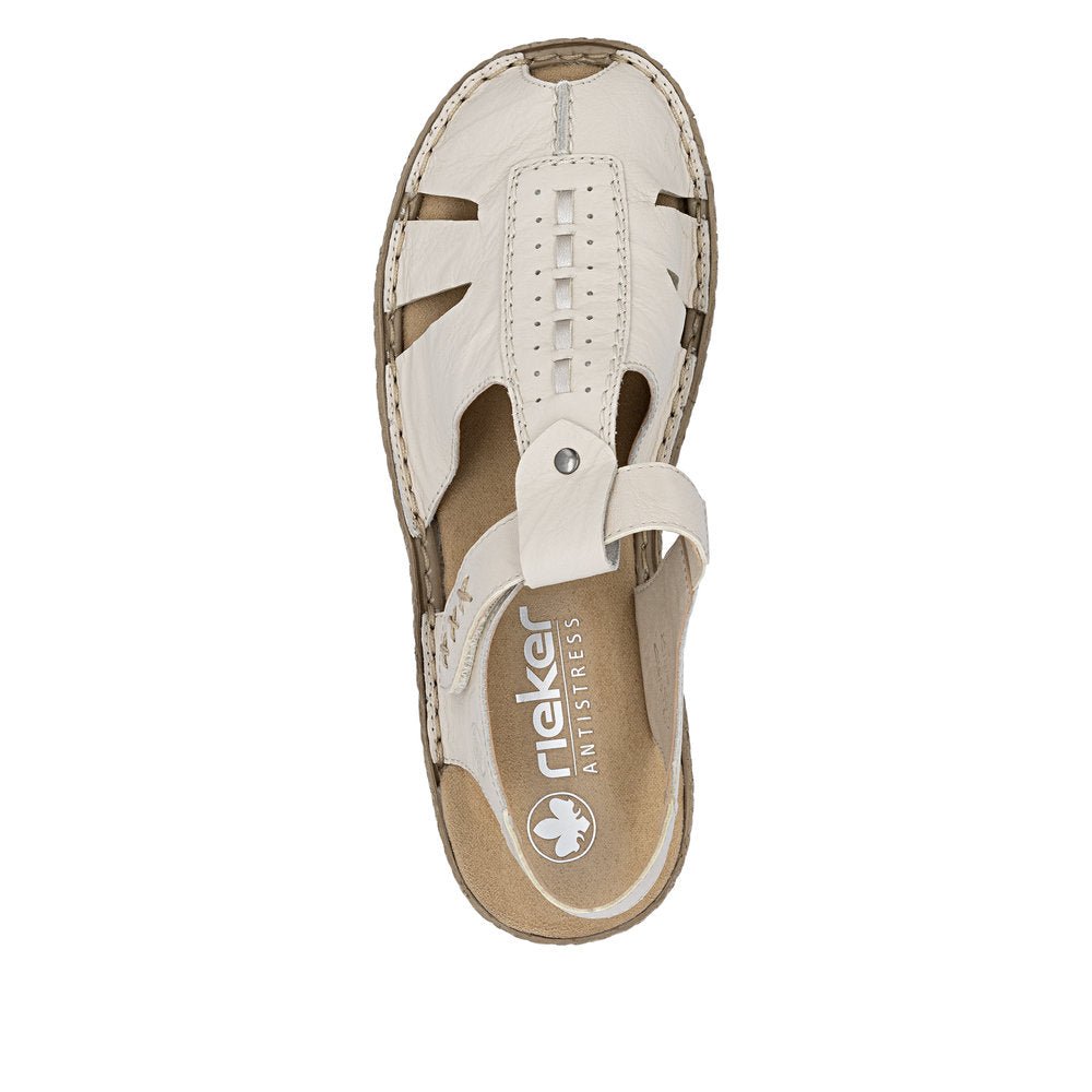 Sandale din Piele Naturala Rieker 658B3 - 60 - Rieker - amely.ro