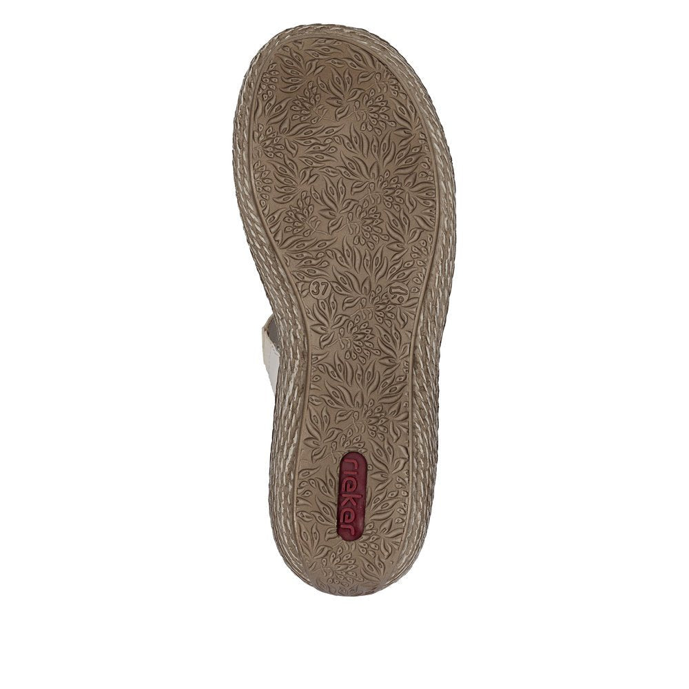 Sandale din Piele Naturala Rieker 658B3 - 60 - Rieker - amely.ro