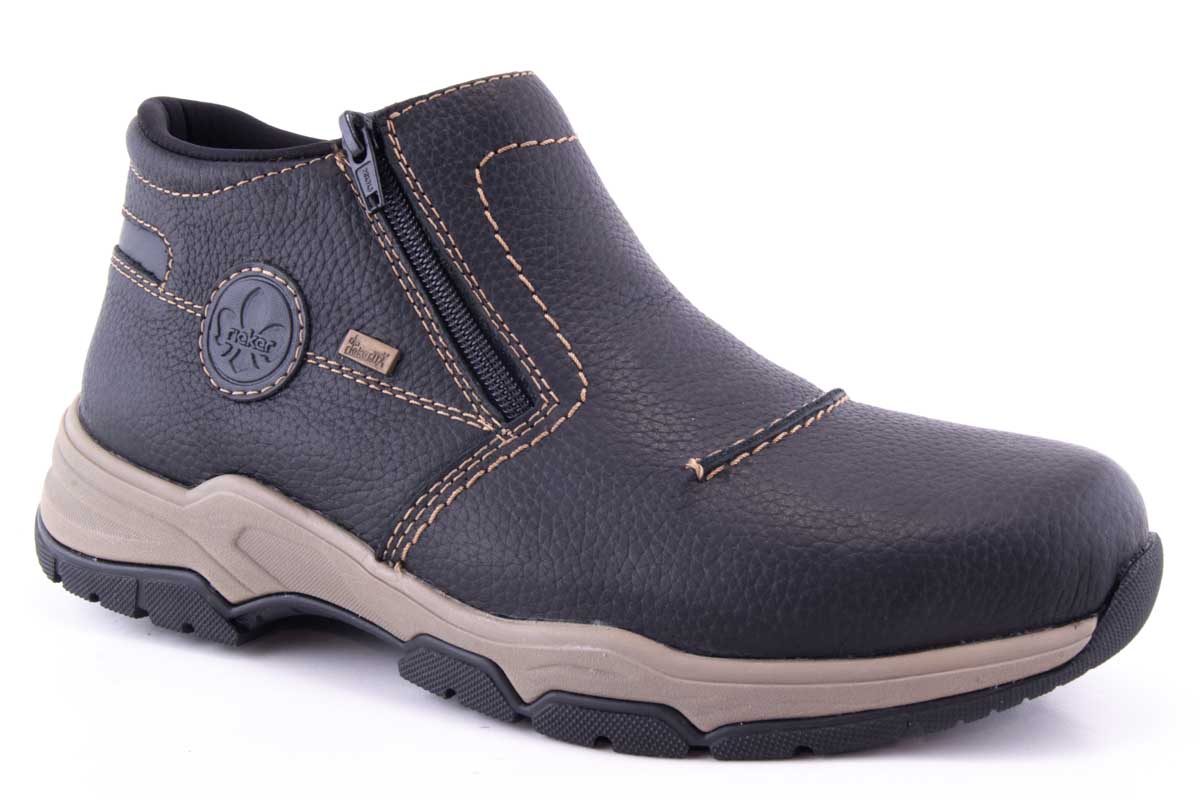 -amely.ro-Rieker-Ghete Barbati Rieker Piele Naturala Riek B4392 /N