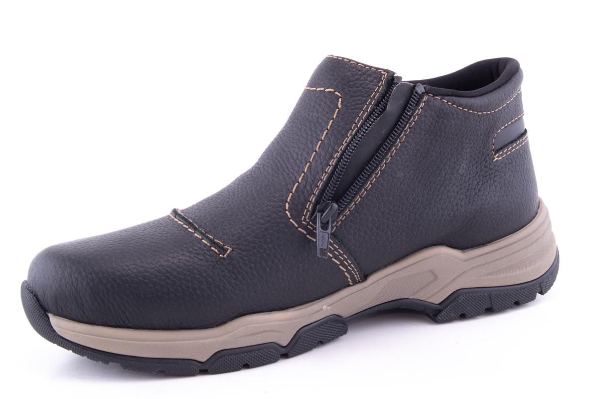 -amely.ro-Rieker-Ghete Barbati Rieker Piele Naturala Riek B4392 /N