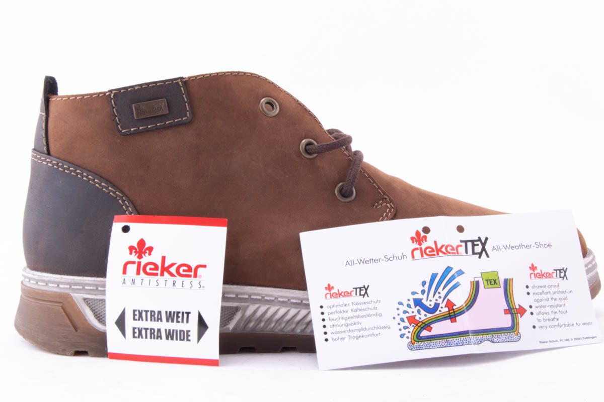 -amely.ro-Rieker-Ghete Barbati Rieker Piele Naturala Intoarsa Riek 17040 /M