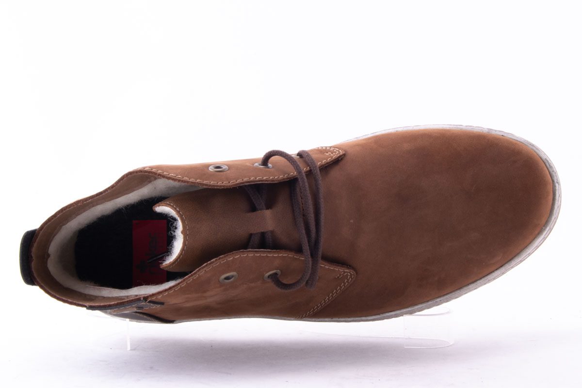 -amely.ro-Rieker-Ghete Barbati Rieker Piele Naturala Intoarsa Riek 17040 /M