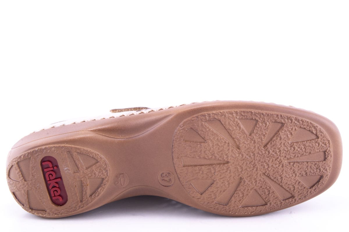 -amely.ro-Rieker-Pantofi Dama Rieker Piele Naturala Riek 413G8 /Bej