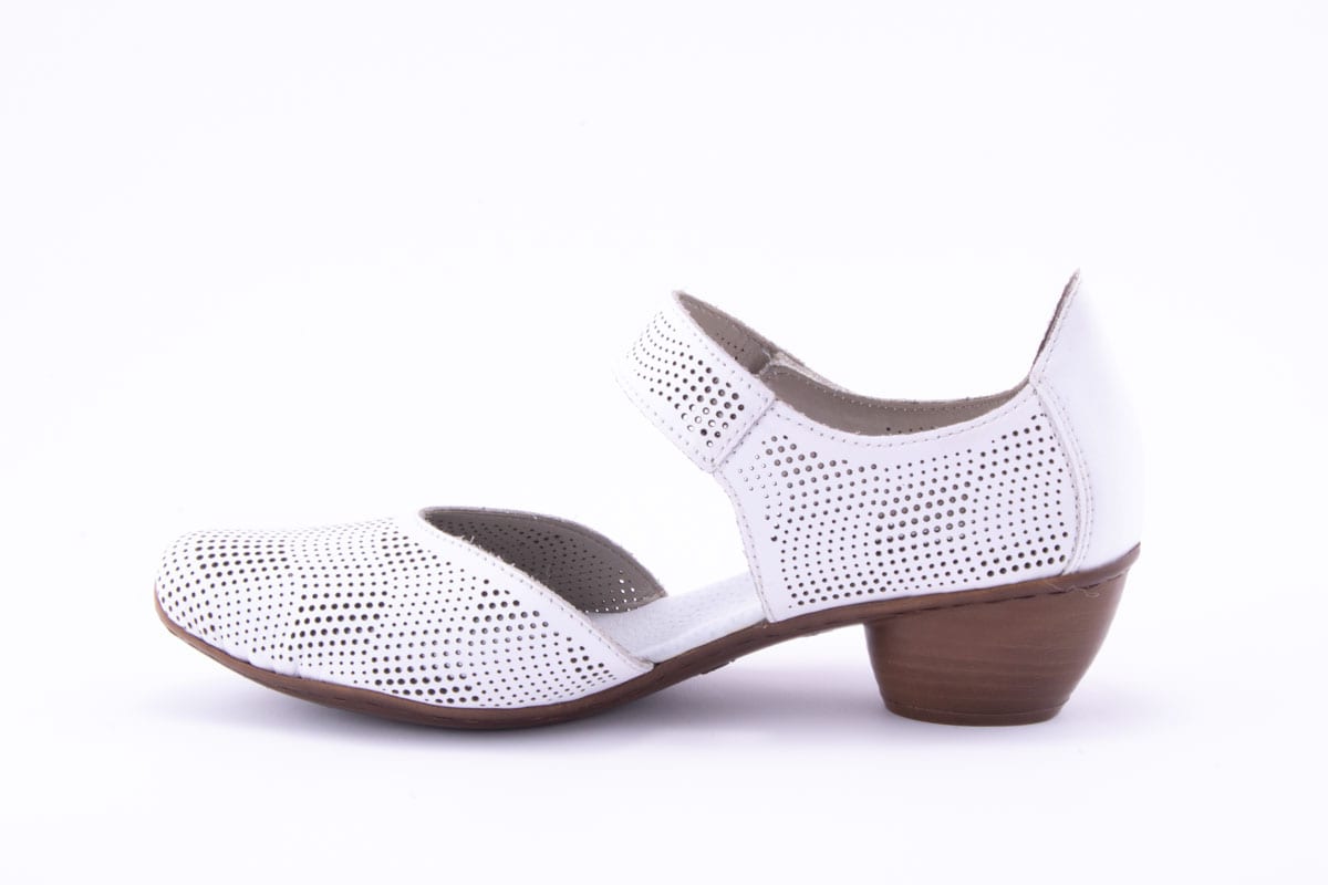 -amely.ro-Rieker-Pantofi Dama Rieker Piele Naturala Riek 43767 /Alb