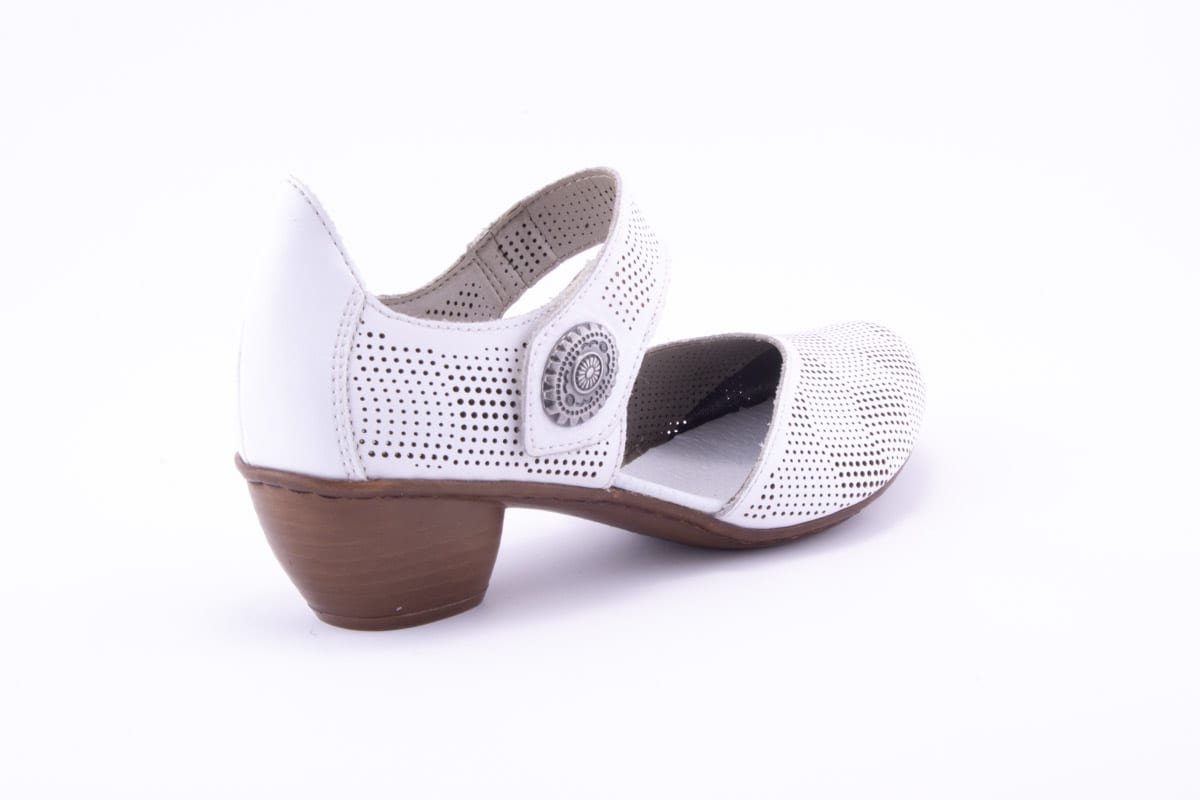 -amely.ro-Rieker-Pantofi Dama Rieker Piele Naturala Riek 43767 /Alb