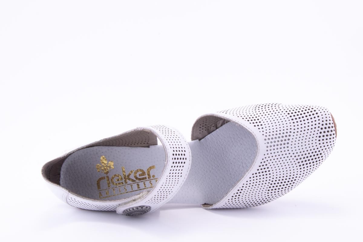 -amely.ro-Rieker-Pantofi Dama Rieker Piele Naturala Riek 43767 /Alb