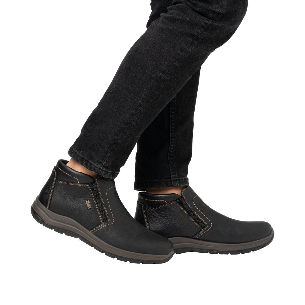 Ghete Barbati Piele Naturala Rieker RIEK 03673