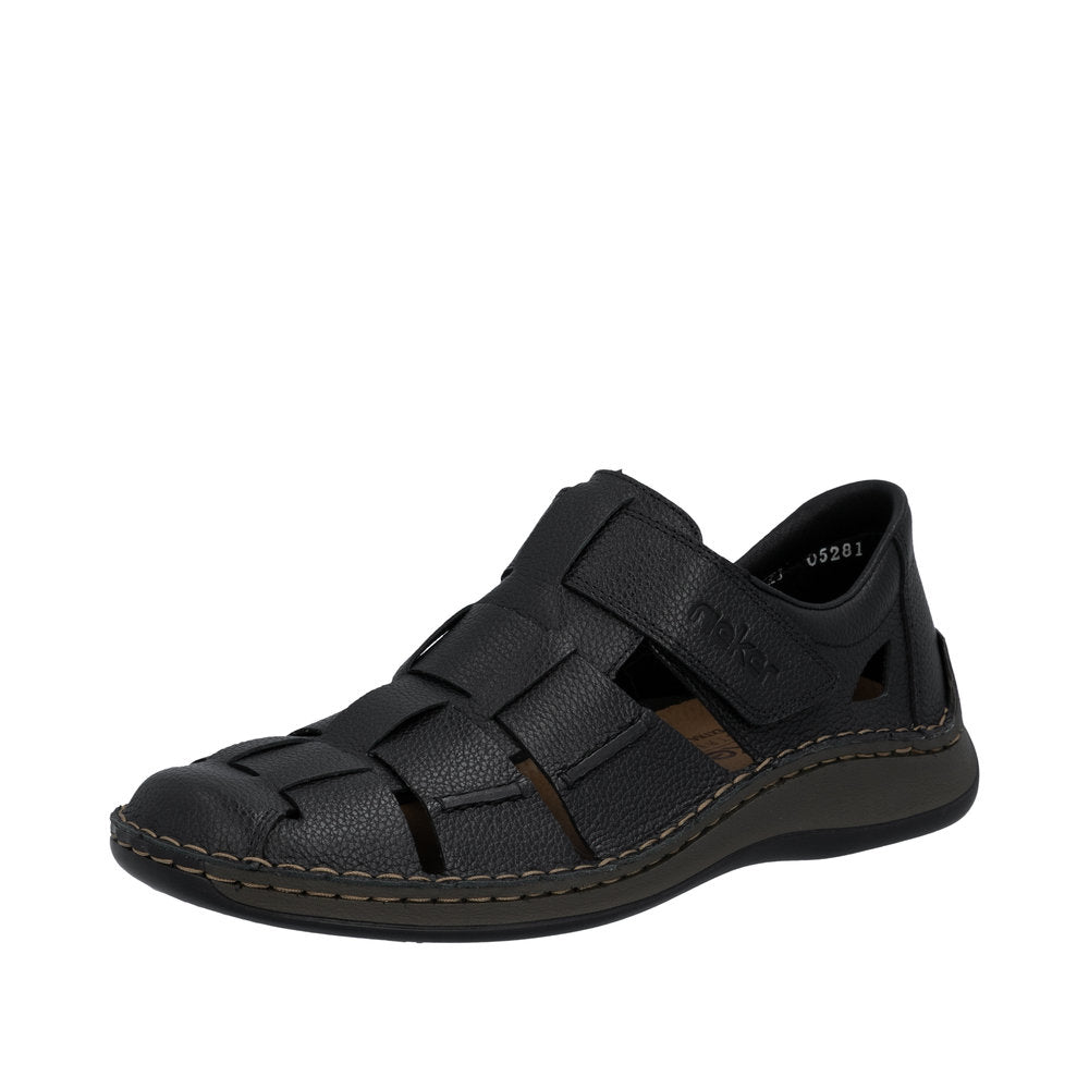 Pantofi Barbati Piele Naturala Rieker RIEK 05281