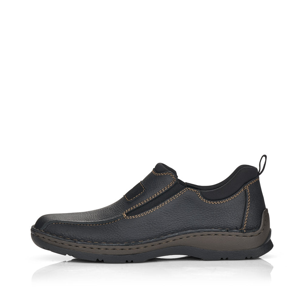 Pantofi Barbati Piele Naturala Rieker RIEK 05363