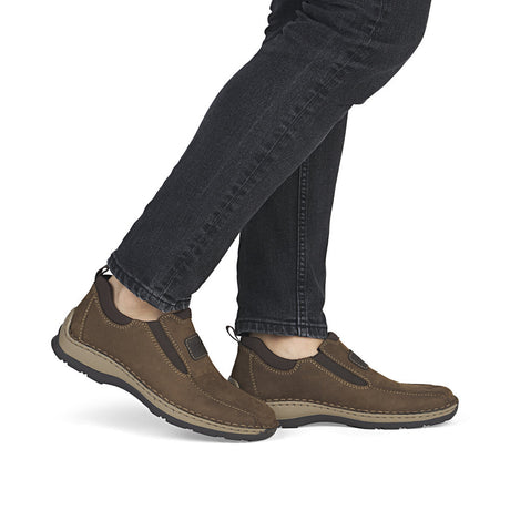 Pantofi Barbati Piele Naturala Rieker RIEK 05363