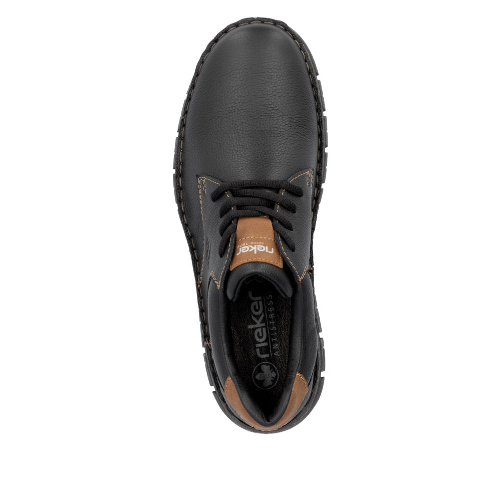 Pantofi Barbati Piele Naturala Rieker RIEK 12213