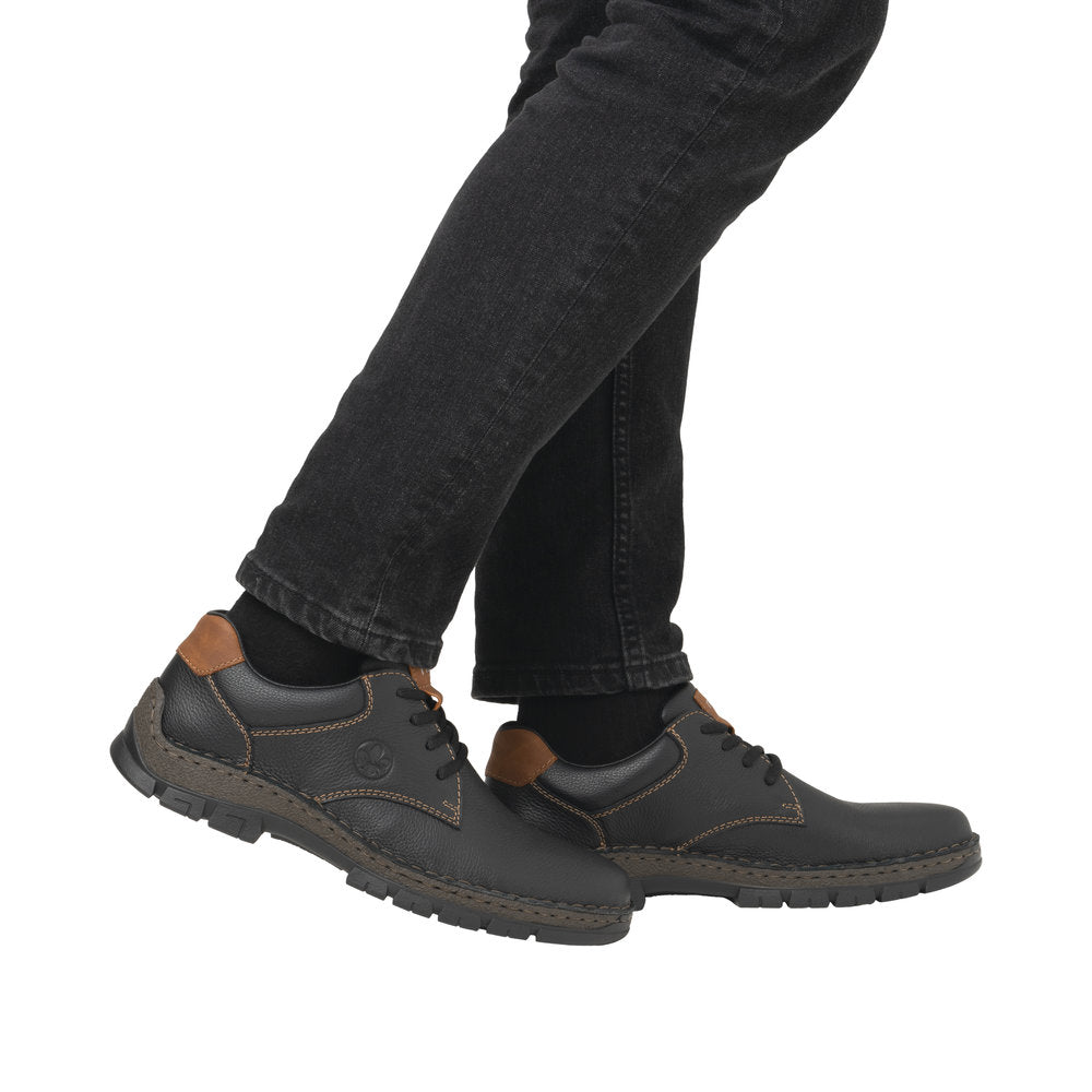 Pantofi Barbati Piele Naturala Rieker RIEK 12213