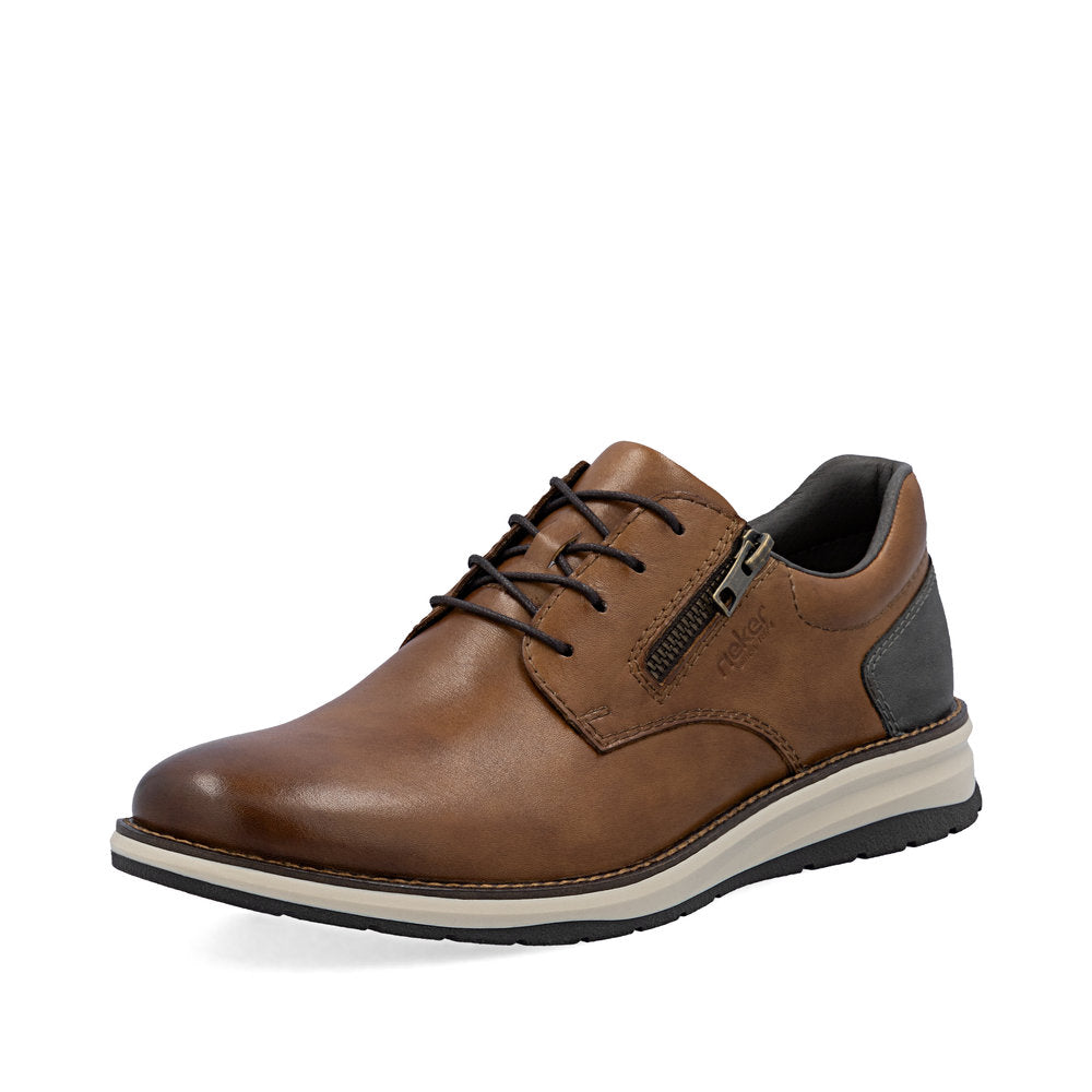 Pantofi Barbati Piele Naturala Rieker RIEK 14706