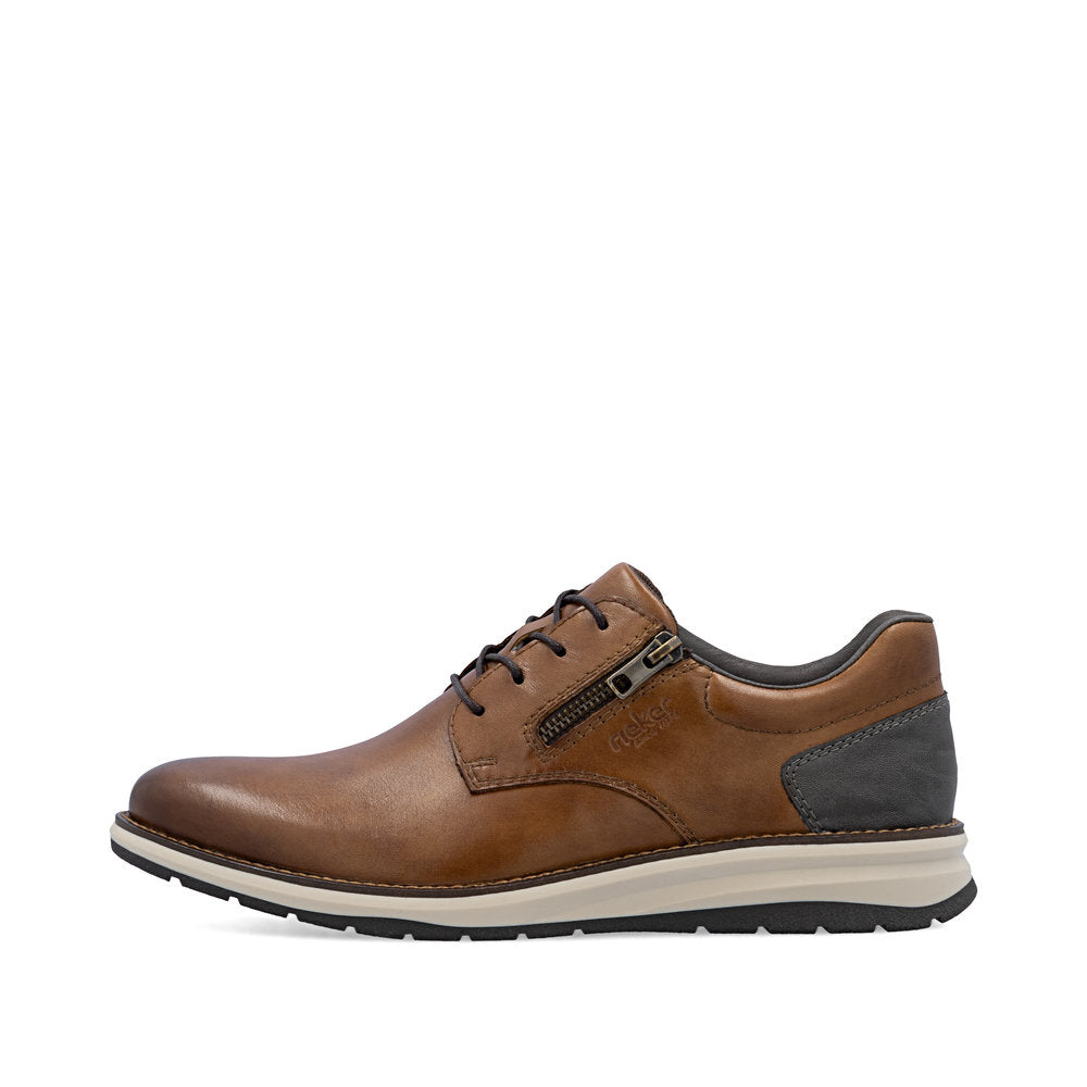Pantofi Barbati Piele Naturala Rieker RIEK 14706