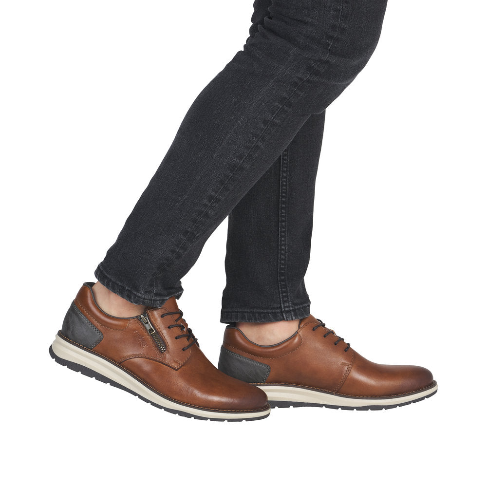 Pantofi Barbati Piele Naturala Rieker RIEK 14706