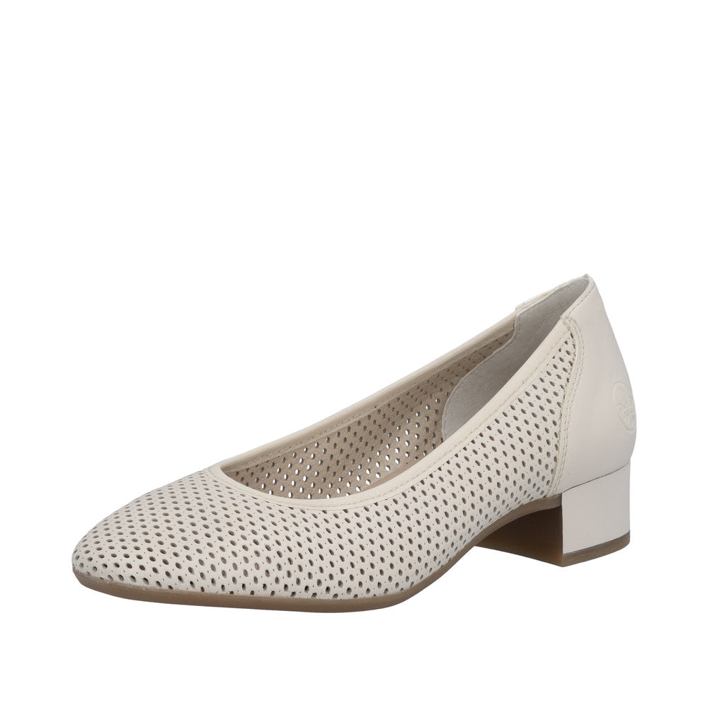 Pantofi din Piele Naturala Rieker 43459-60