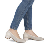 Pantofi din Piele Naturala Rieker 43459-60