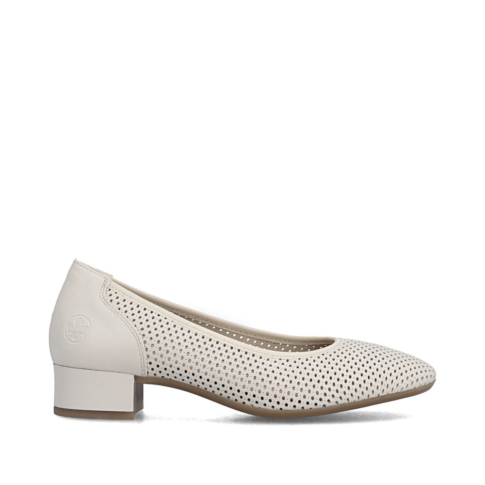 Pantofi din Piele Naturala Rieker 43459-60