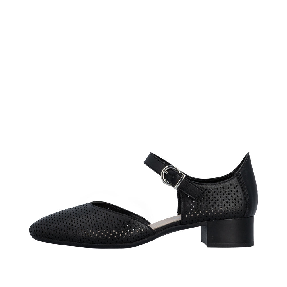 Pantofi din Piele Naturala Rieker 43460-00