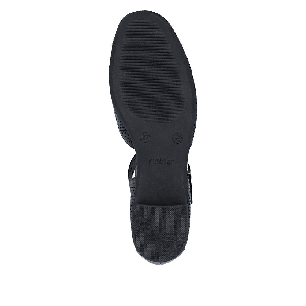 Pantofi din Piele Naturala Rieker 43460-00