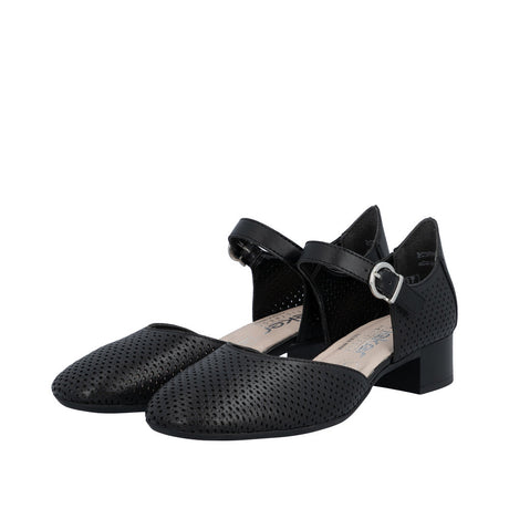 Pantofi din Piele Naturala Rieker 43460-00