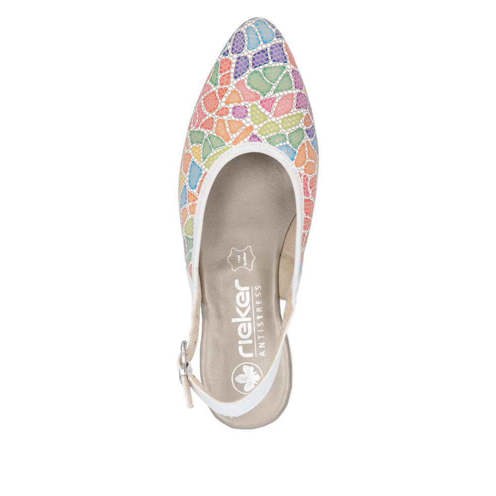 Pantofi Dama Piele Naturala Rieker RIEK 47060-90