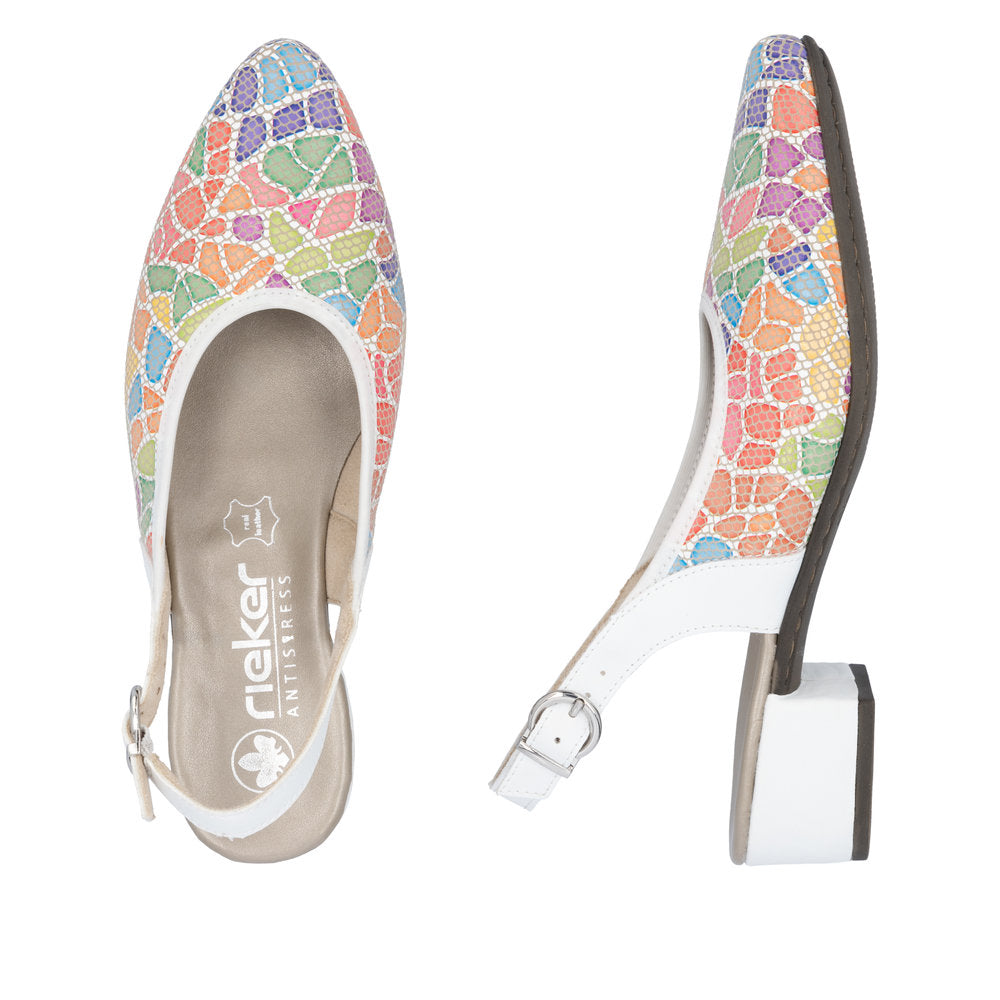 Pantofi Dama Piele Naturala Rieker RIEK 47060-90