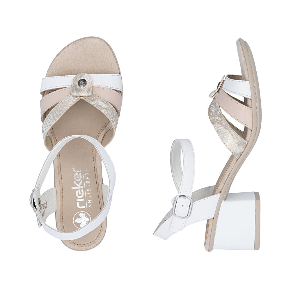 Sandale din Piele Naturala Rieker 64663-90