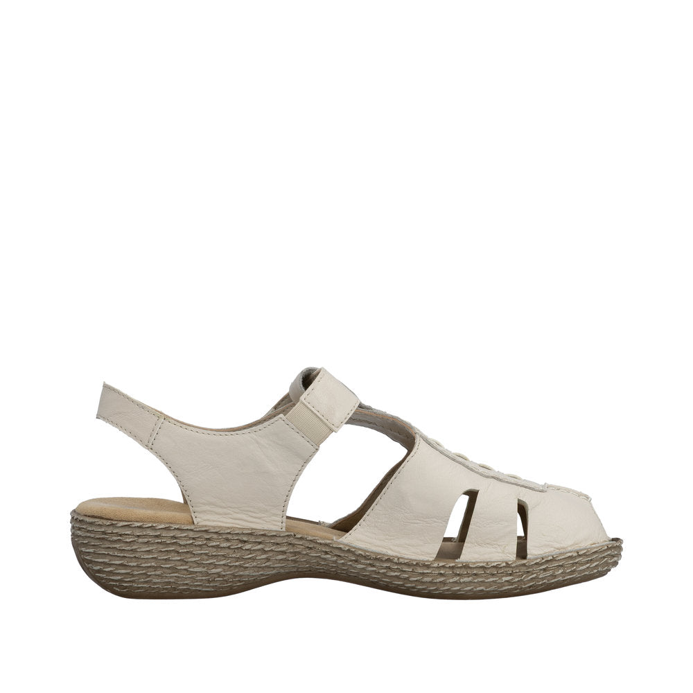 Sandale din Piele Naturala Rieker 658B3-60