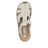 Sandale din Piele Naturala Rieker 658B3-60