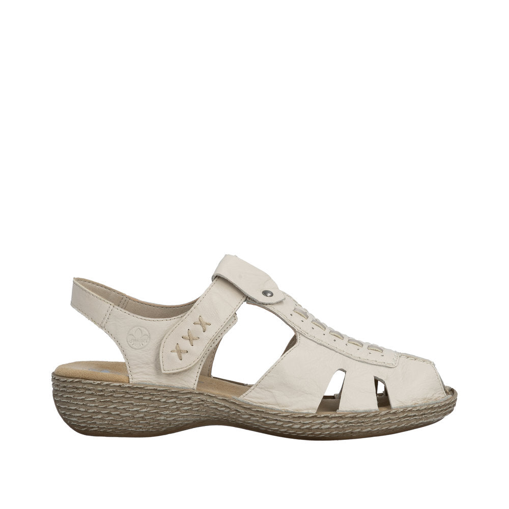 Sandale din Piele Naturala Rieker 658B3-60