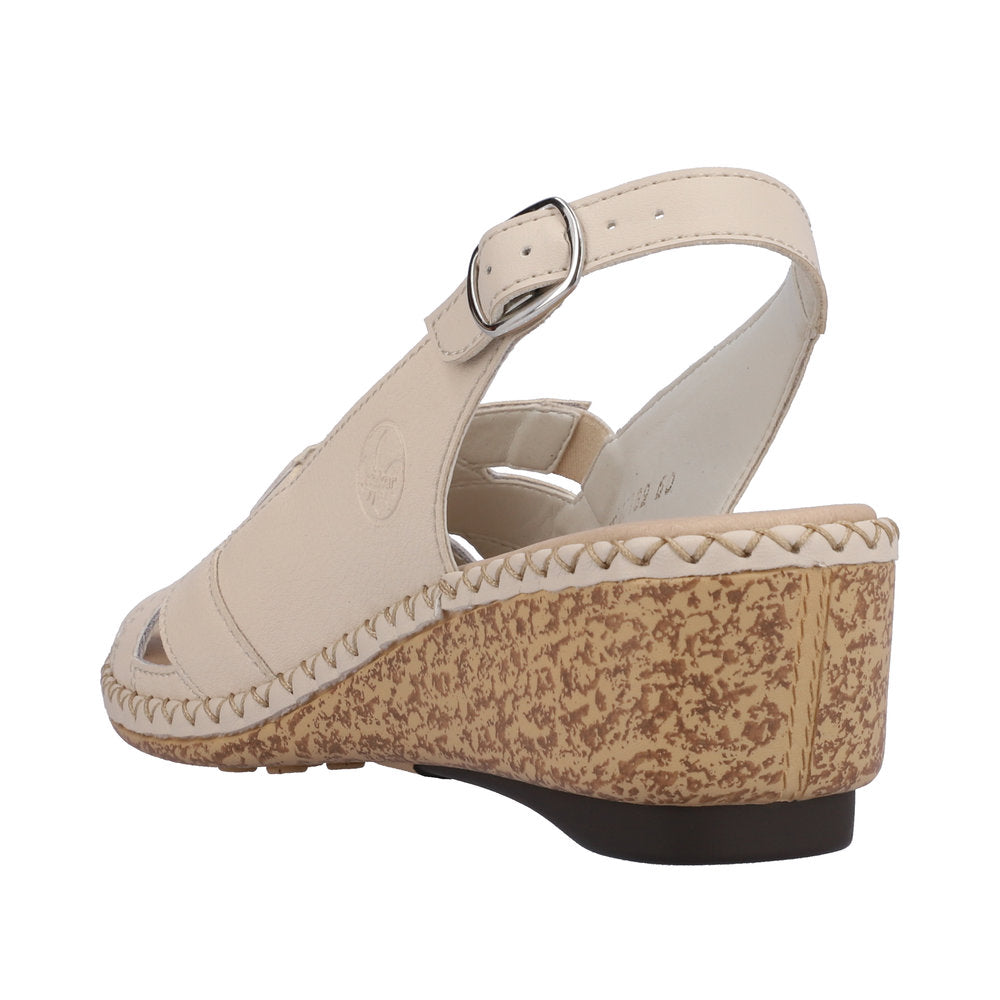 Sandale din Piele Naturala Rieker 66189-60