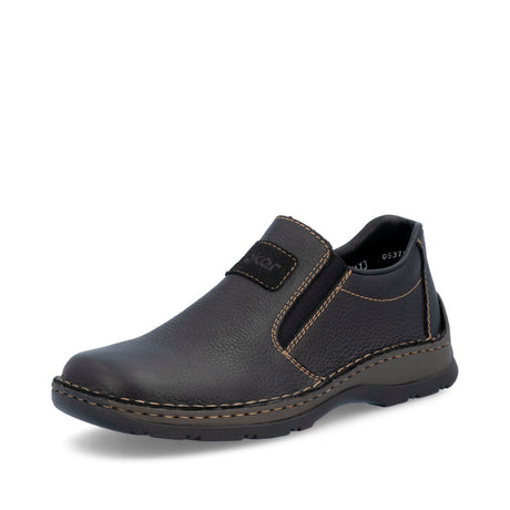 Pantofi Barbati Piele Naturala Rieker RIEK 05370
