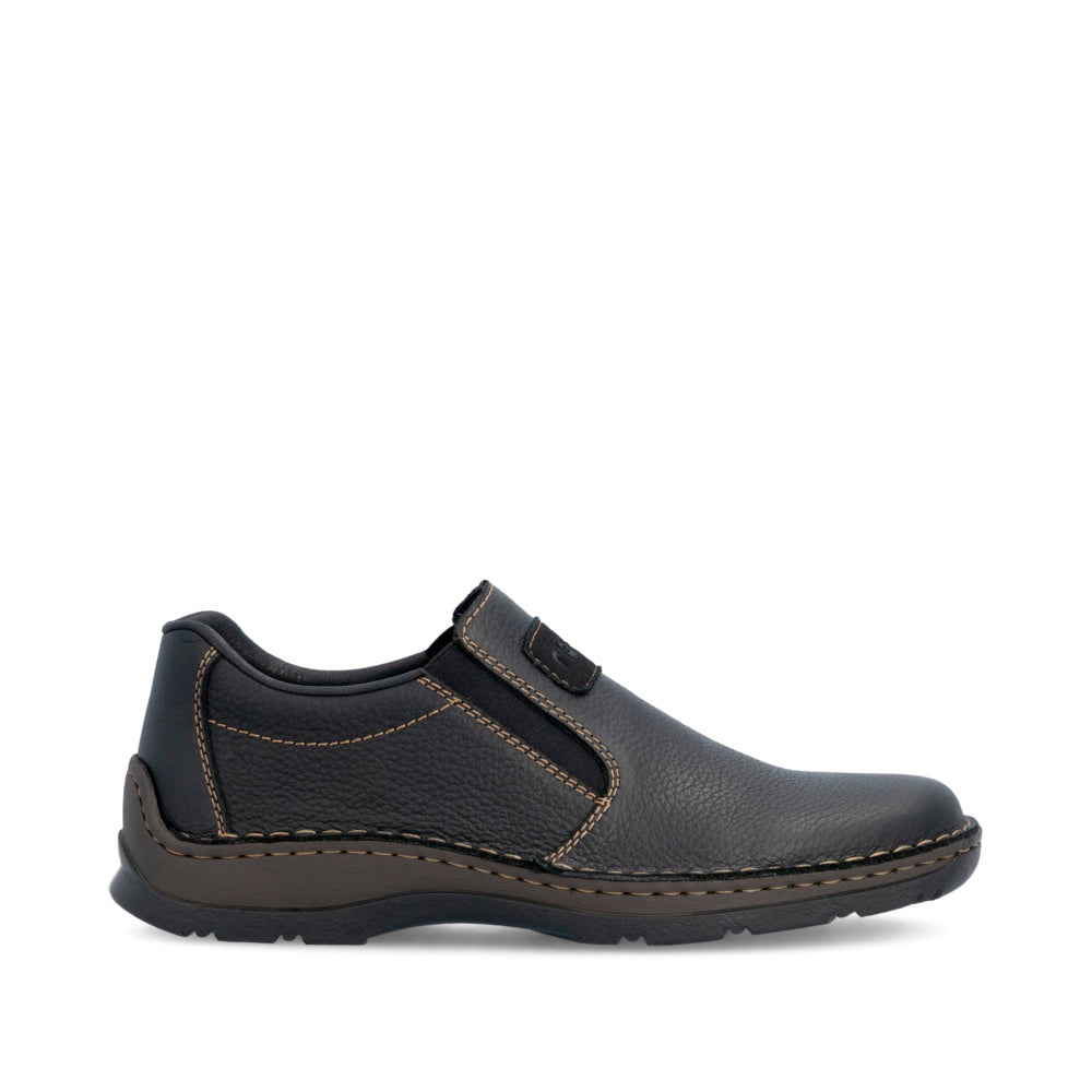 Pantofi Barbati Piele Naturala Rieker RIEK 05370 - imaginea 3