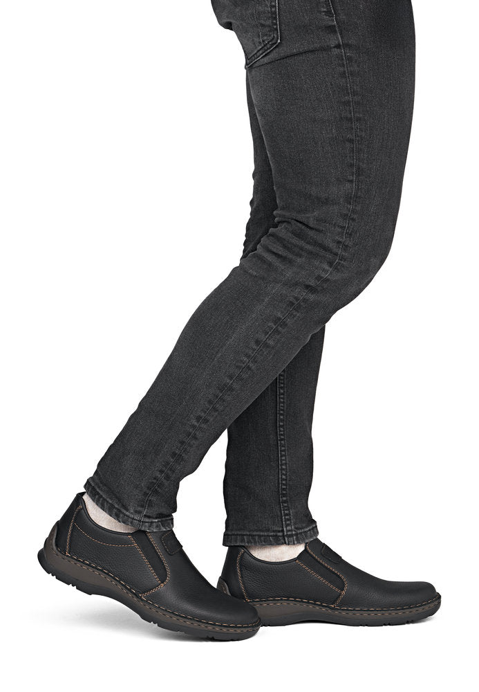 Pantofi Barbati Piele Naturala Rieker RIEK 05370 - imaginea 12
