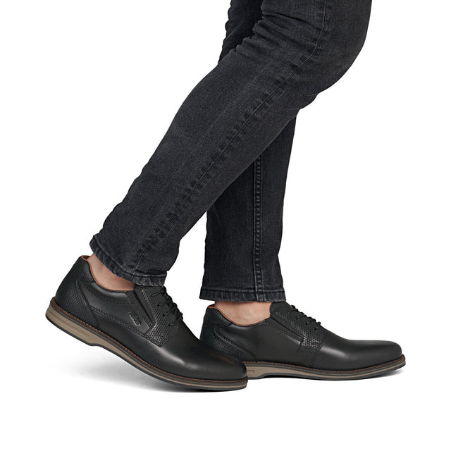Pantofi Barbati Piele Naturala Rieker RIEK 12507
