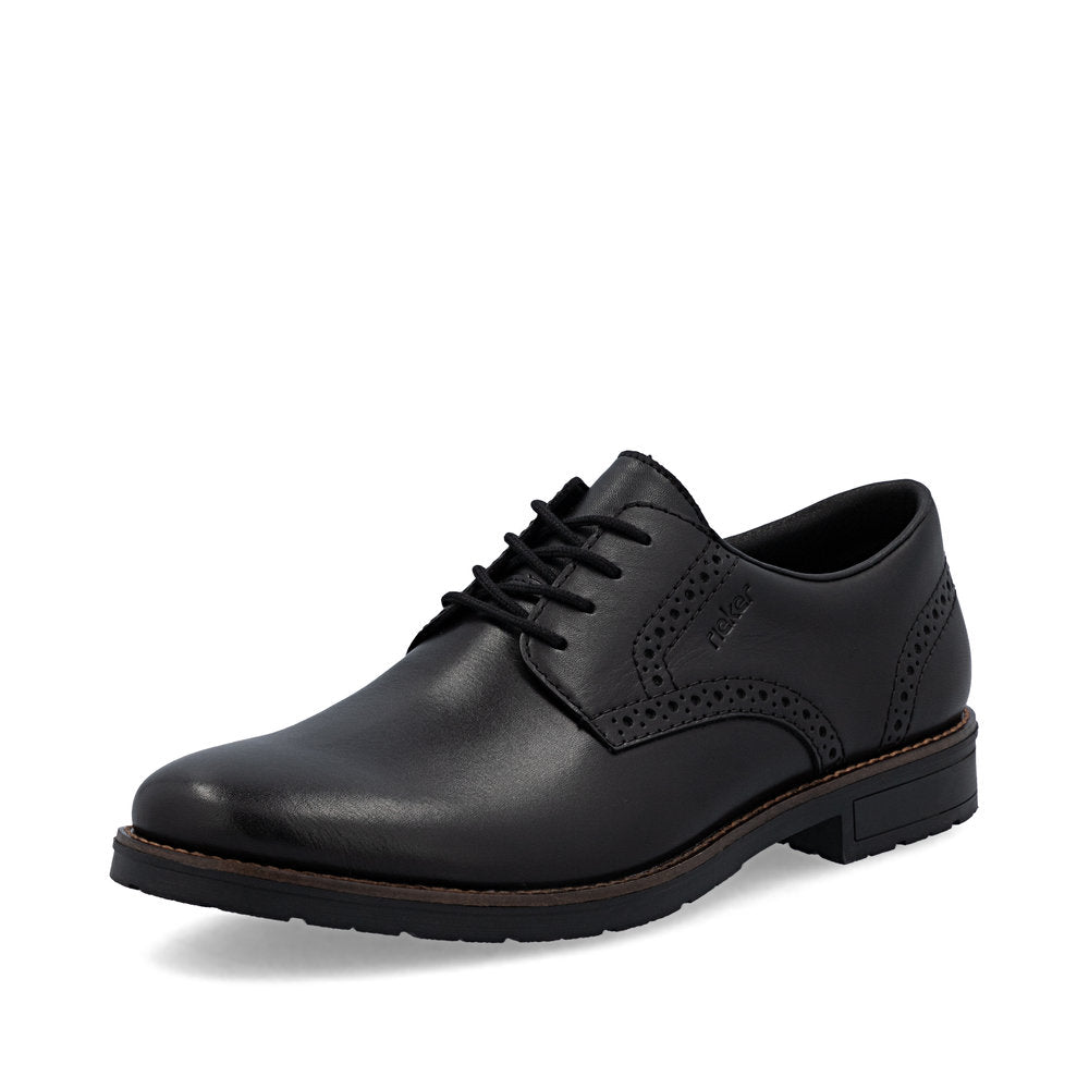 Pantofi Barbati Piele Naturala Rieker RIEK 14642 - imaginea 3