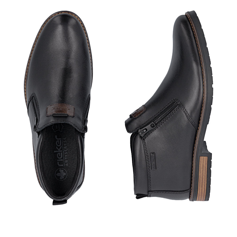 Ghete Barbati Piele Naturala Rieker RIEK 14656 - imaginea 11