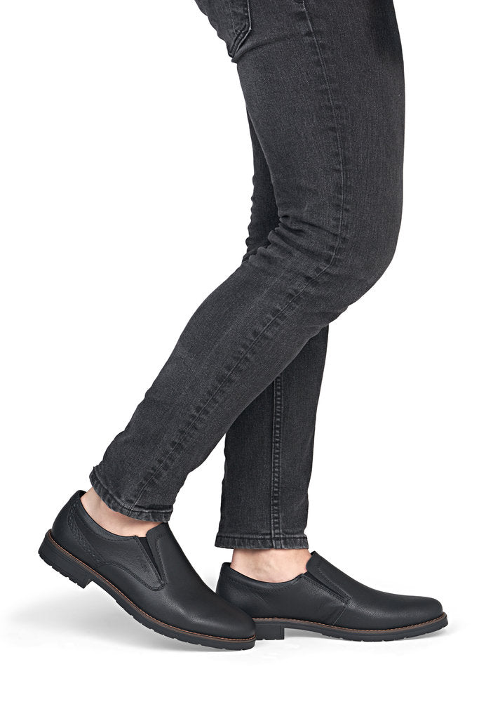 Pantofi Barbati Piele Naturala Rieker RIEK 14657