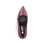 Pantofi Dama Piele Naturala Rieker RIEK 41160 Bordo - imaginea 6